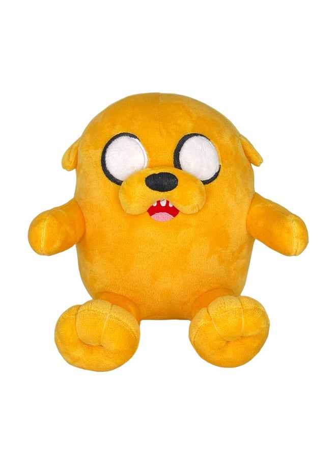 أدفينتشر تايم **دمية جيك من Adventure Time الناعمة 22 سم - طرفيات أنمي، لعبة محشوة ناعمة، تفاصيل فاخرة، محشوة صديقة للبشرة للأطفال والمعجبين، مجموعة** - Image 1